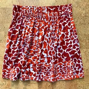 H&M Animal Print Skirt